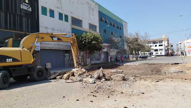 CALLE ELIAS AGUIRRE EMPALME CON GRAU