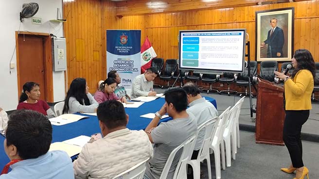 Municipalidad organiza taller para la articulación del plan de desarrollo turístico