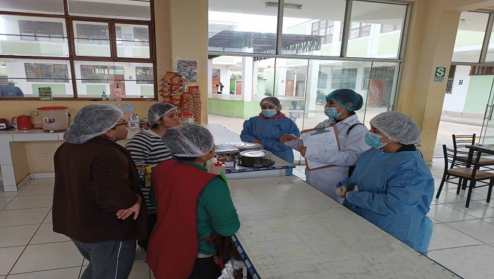 seguridad alimentaria en quioscos y comedores escolares