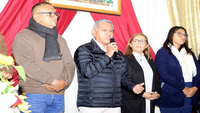 ceremonia y procesión en honor a San Juan Bautista