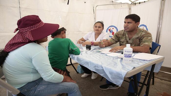 Más de 15 mil atenciones brindó Acción Cívica Multisectorial de las Fuerzas Armadas en Llochegua