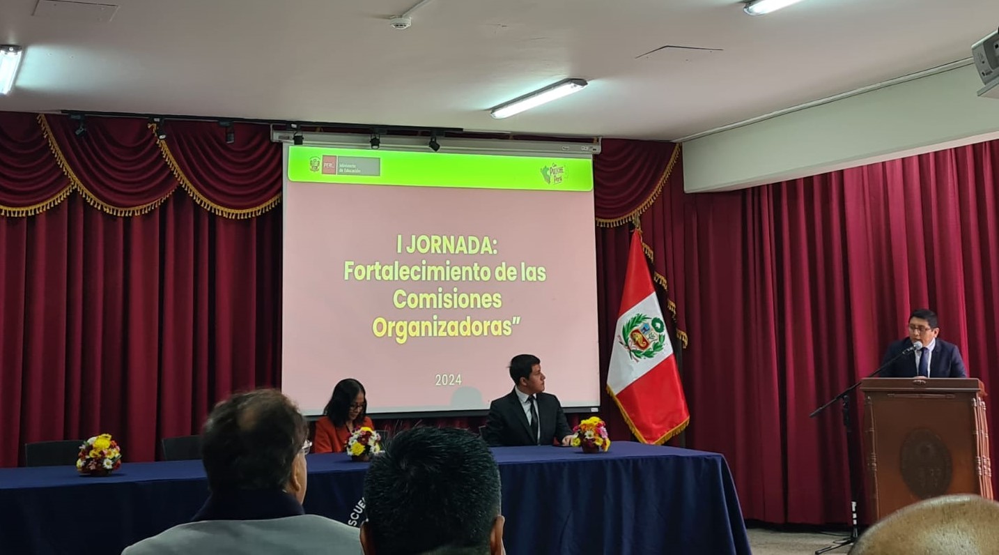 Fotografía de la presentación de la jornada
