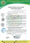 Vista preliminar de documento Resolución de Alcaldía 185-2024