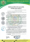 Vista preliminar de documento Resolución de Alcaldía 186-2024
