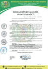 Vista preliminar de documento Resolución de Alcaldía 196-2024