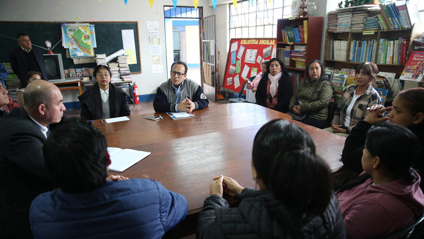 Minedu garantiza seguridad integral de estudiantes de la IE 0071 Nuestra Señora de las Mercedes