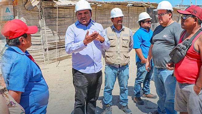 Municipalidad reinicia trabajos en obra de pistas y veredas en el A.H KEIKO SOFÍA I ETAPA