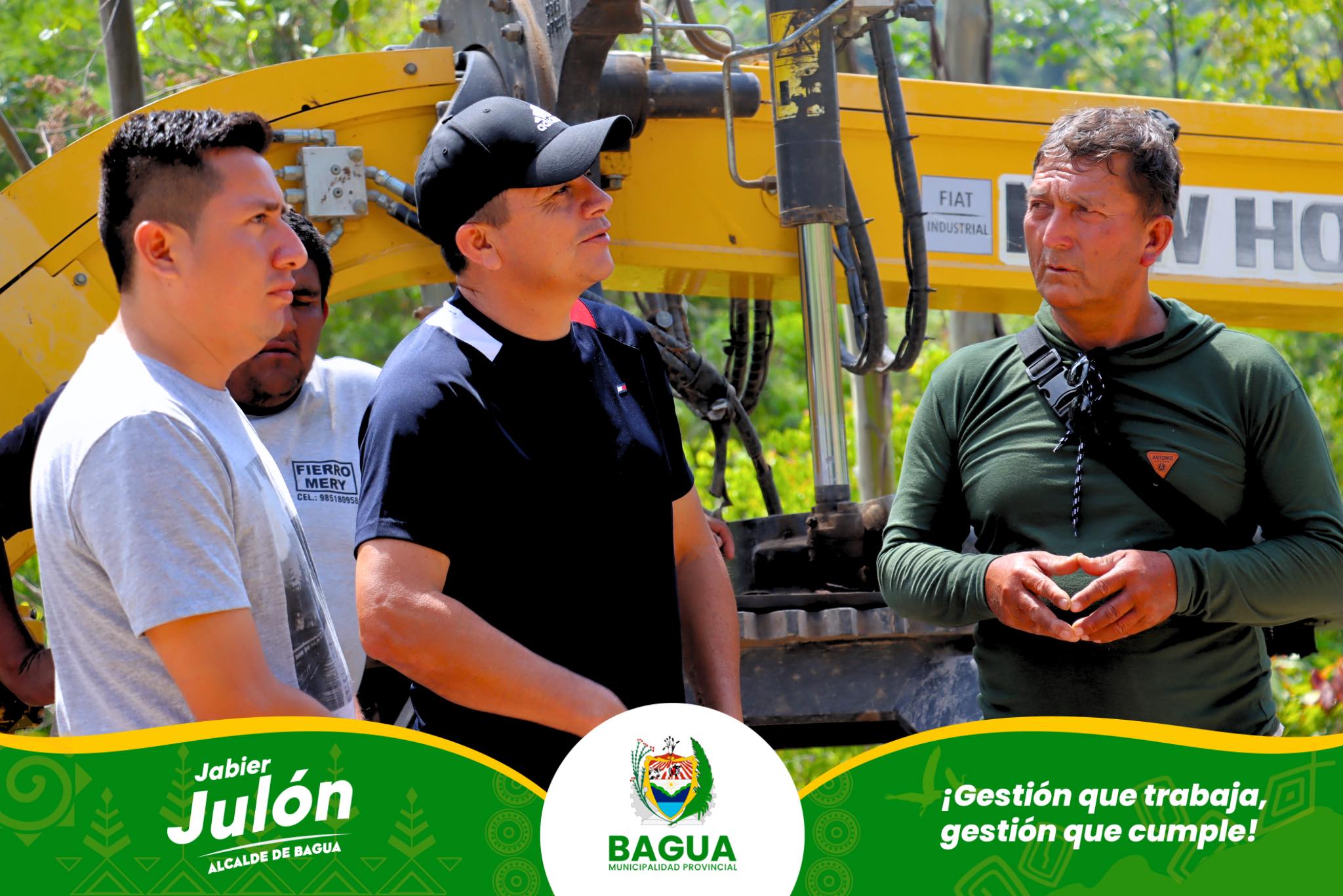 Supervisión de trabajos de mejora en la carretera Peca Palacios-Copallín.