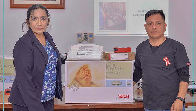 Municipalidad entrega equipos médicos a CENTROS DE SALUD JUAN VALER Y YACILA