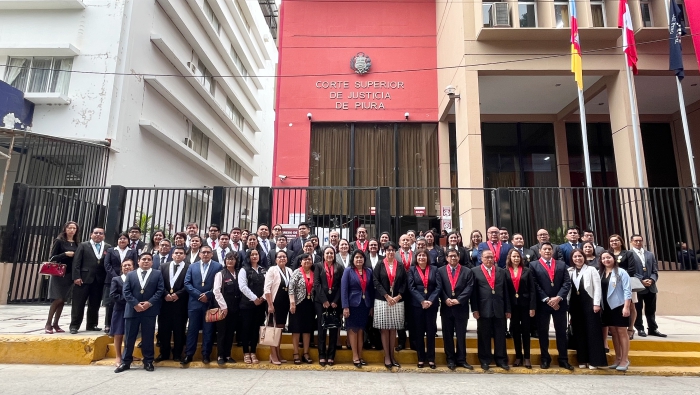 Jueces apuestan por trabajo articulado con todos los operadores del servicio de justicia en Piura