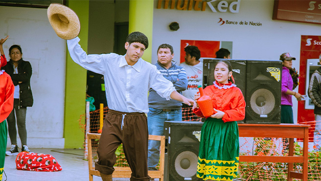 Huarmey celebra las fiestas patrias con "Tardes Culturales" por los 203 aniversario del Perú.