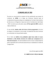 Vista preliminar de documento Comunicado N° 003 del Concurso Público de CAS N° 153-2024-OSCE/LIMA