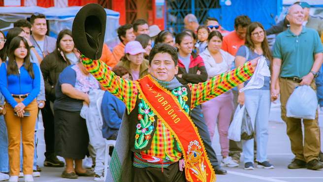 MPH con gran ritmo, color y sabor se vivió el primer concurso de danzas folclóricas institucional