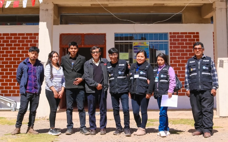 El equipo del plan regulador de rutas realizo visita a centros poblados para la evaluacion del diagnóstico catastral y densidad poblacional