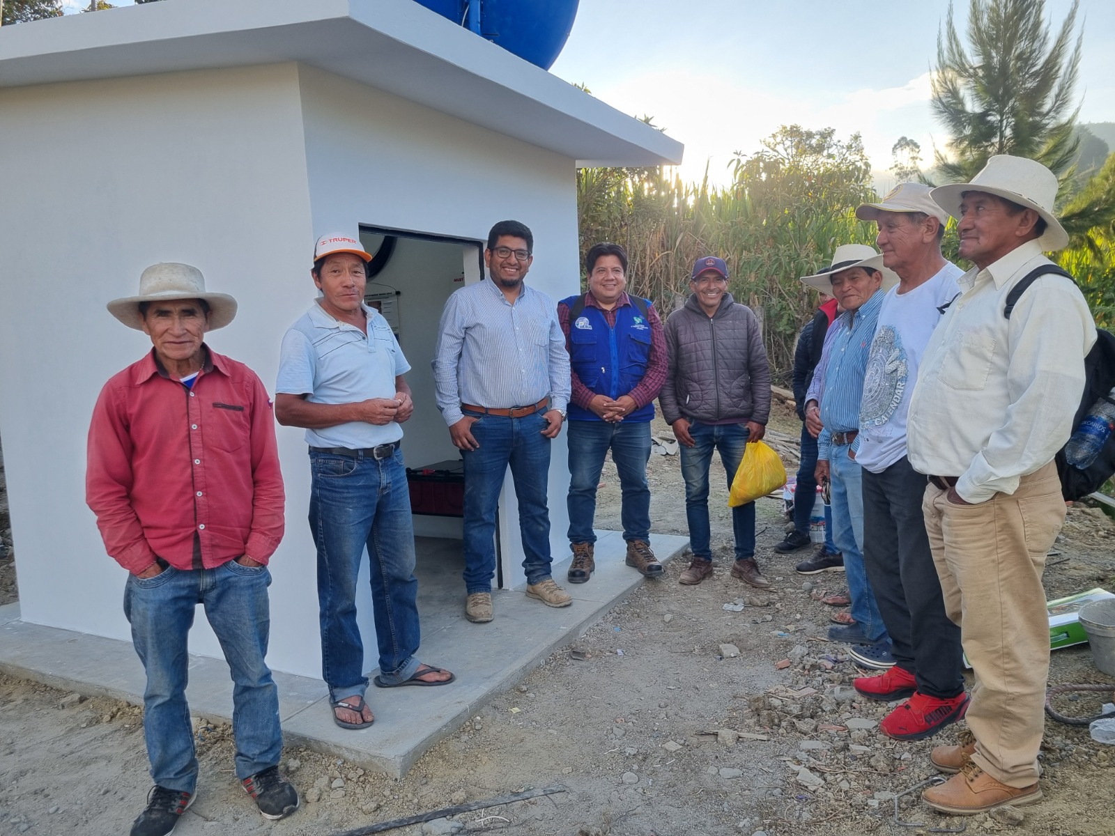Con trabajos del GORE, cinco localidades de Ayabaca accederán a la señal de Tv Perú