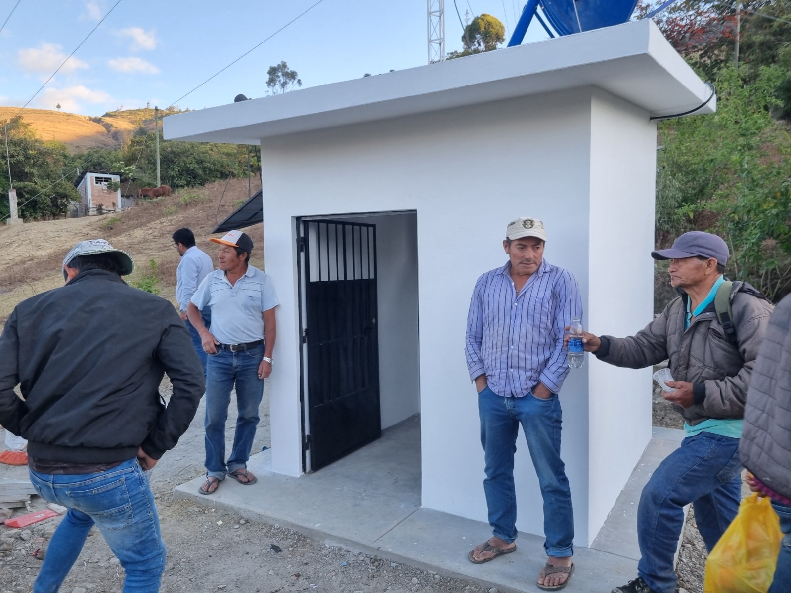 Con trabajos del GORE, cinco localidades de Ayabaca accederán a la señal de Tv Perú