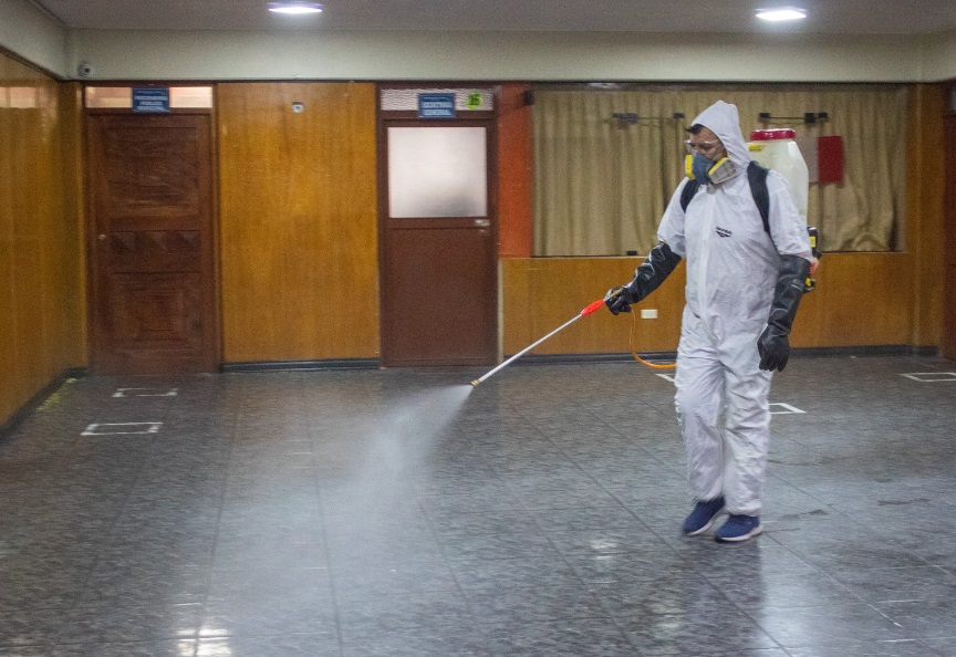 Jornada de fumigación refuerza el compromiso de la municipalidad provincial de Puno con la salud pública