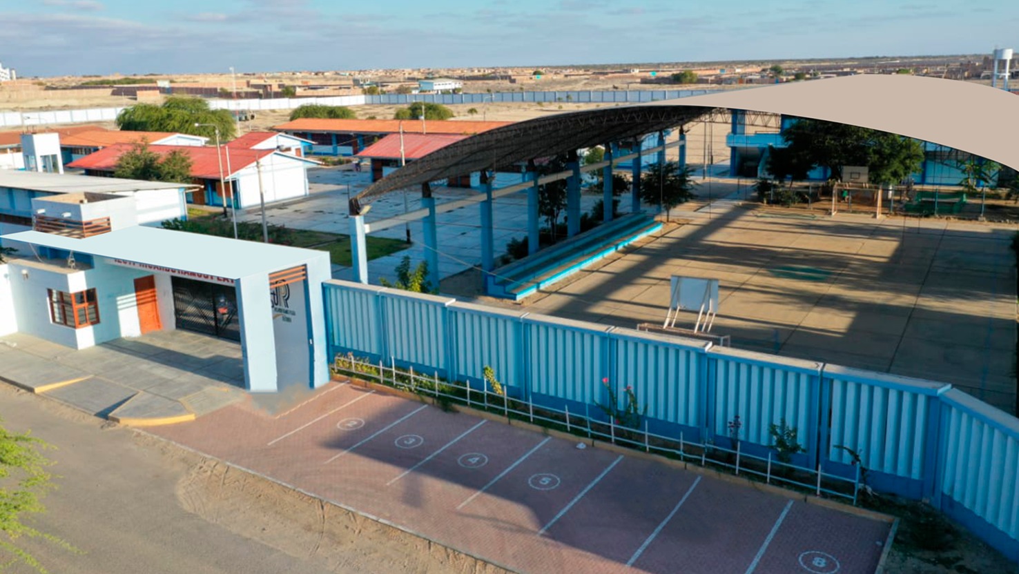 Gobierno Regional y contratista firman acta de entrega de terreno para mejoramiento de instituto Ricardo Ramos Plata de Sechura
