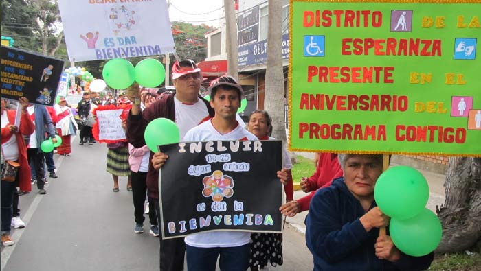 Programa Contigo inaugura semana de aniversario con pasacalle en La Libertad