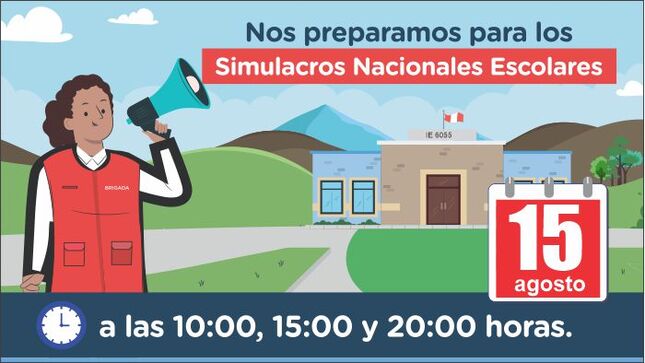 Simulacros Nacionales Escolares