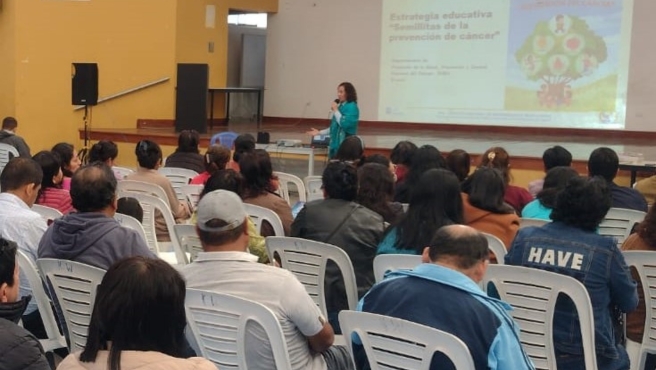 Lambayeque: INEN implementa estrategia educativa “Semillitas de la prevención del cáncer” en Chiclayo