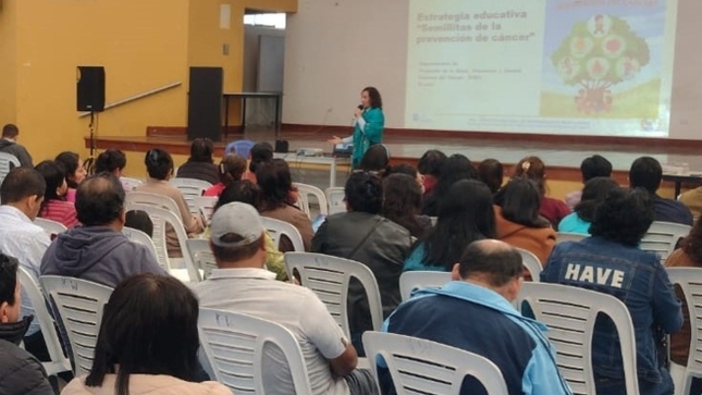 Lambayeque: INEN implementa estrategia educativa “Semillitas de la prevención del cáncer” en Chiclayo