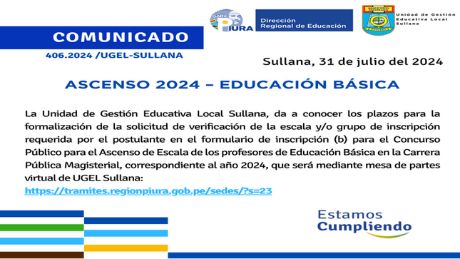 Comunicado N°406-2024 parte 1