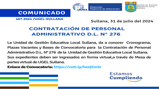 Comunicado N°407-2024 parte 1