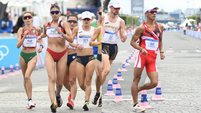 Kimberly García y César Rodríguez paris 2024