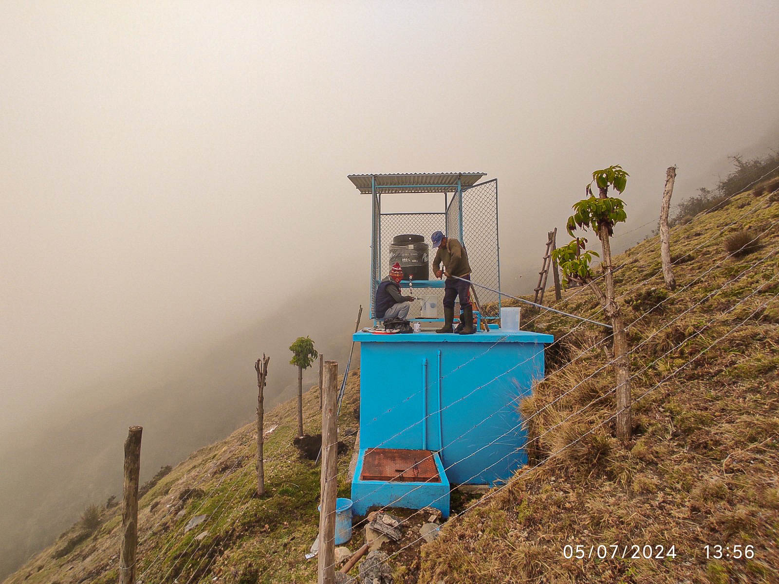 Los trabajos se realizan en coordinación con JASS y puestos de salud, en cloración y monitoreo de cloro residual, limpieza y desinfección de los sistemas de agua potable