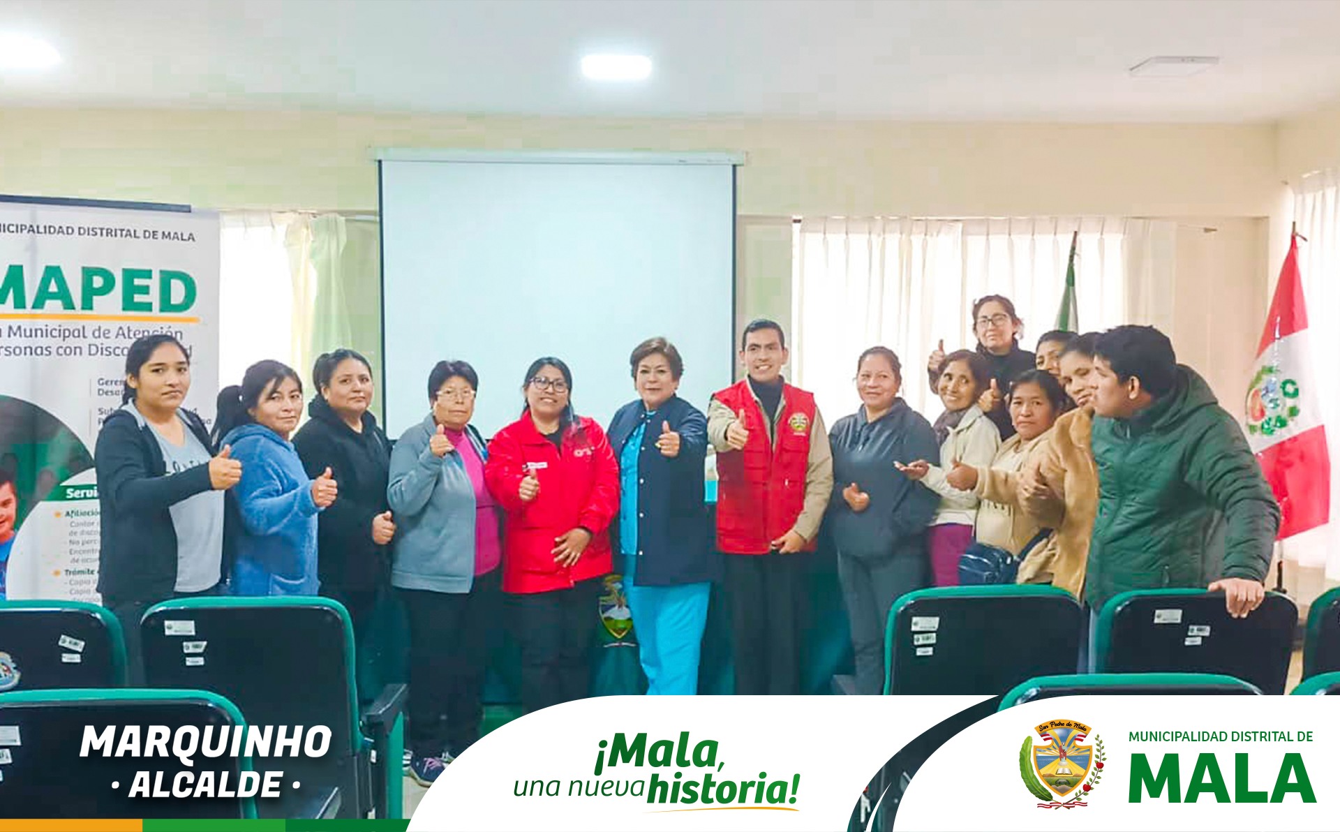 4° Sesión del Programa de Formación a Cuidadores de Personas con Discapacidad (PCD)