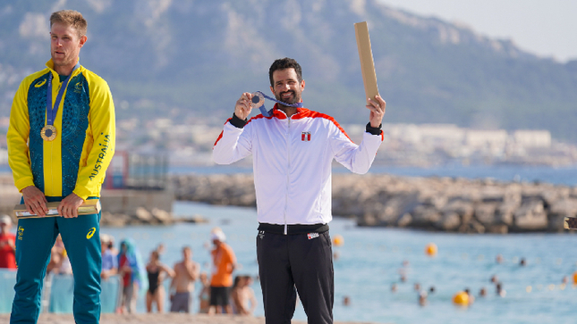 Stefano Peschiera medalla de bronce París 2024
