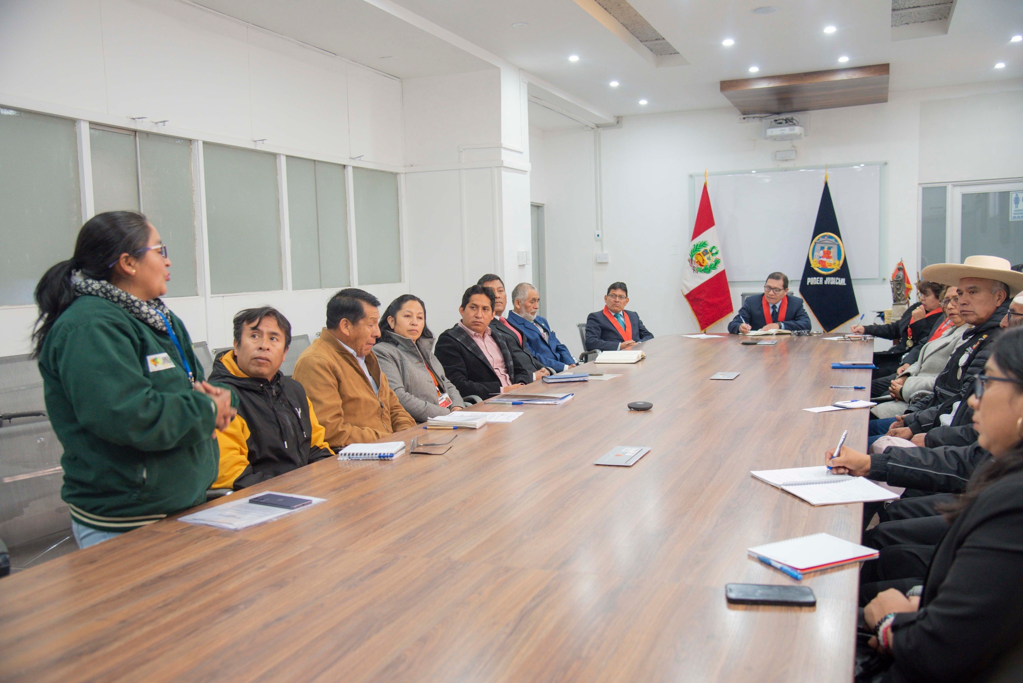 Corte de Junín Instaló mesa de diálogo de Interculturalidad