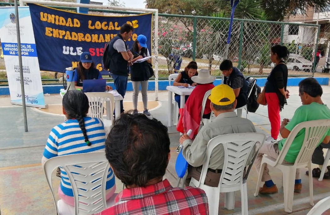 Organizan campaña de empadronamiento masivo para acceder a programas sociales