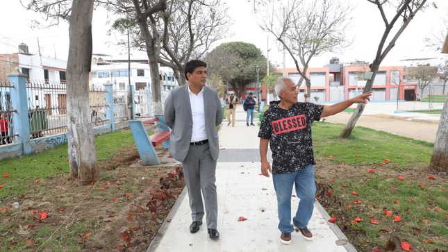 Parque VRHT, de urb. Daniel Hoyle, será mejorado por la MPT
