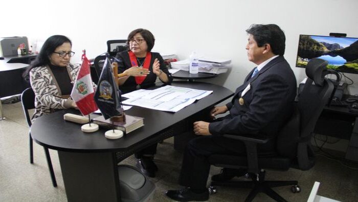 La presidenta de la Corte Superior de Justicia de Lima Este, Rose Mary Parra Rivera de González, inició las visitas programadas a todas las sedes judiciales de la institución