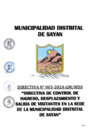 Vista preliminar de documento Directiva Nº 003-2024
