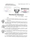 Vista preliminar de documento Resolucion Directoral Hospital Nacional Daniel Alcides Carrion