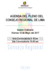 Vista preliminar de documento AGENDA DE LA SESION 010-2017-CR