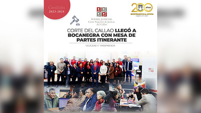 En Bocanegra, se recibieron demandas de alimentos y denuncias por violencia familiar