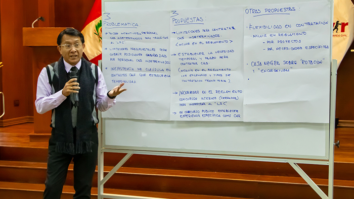 SERVIR inicia actualización del reglamento de régimen CAS con aportes de los jefes de Recursos Humanos