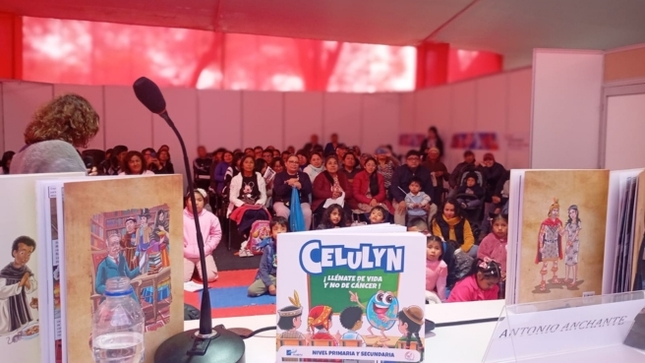 INEN presenta por primera vez libro “Celulyn” en Feria Internacional del Libro
