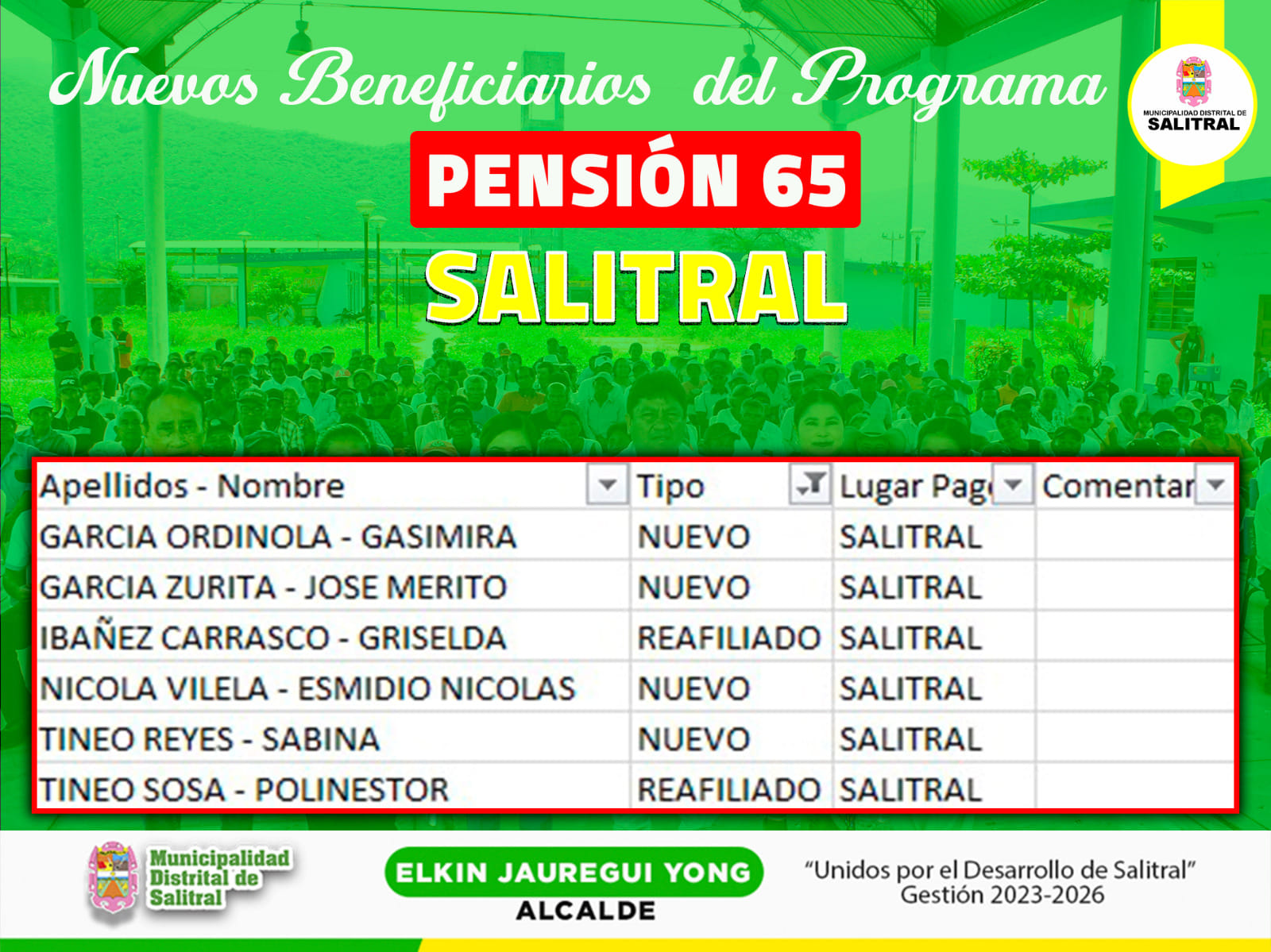 Programa Pensi贸n 65