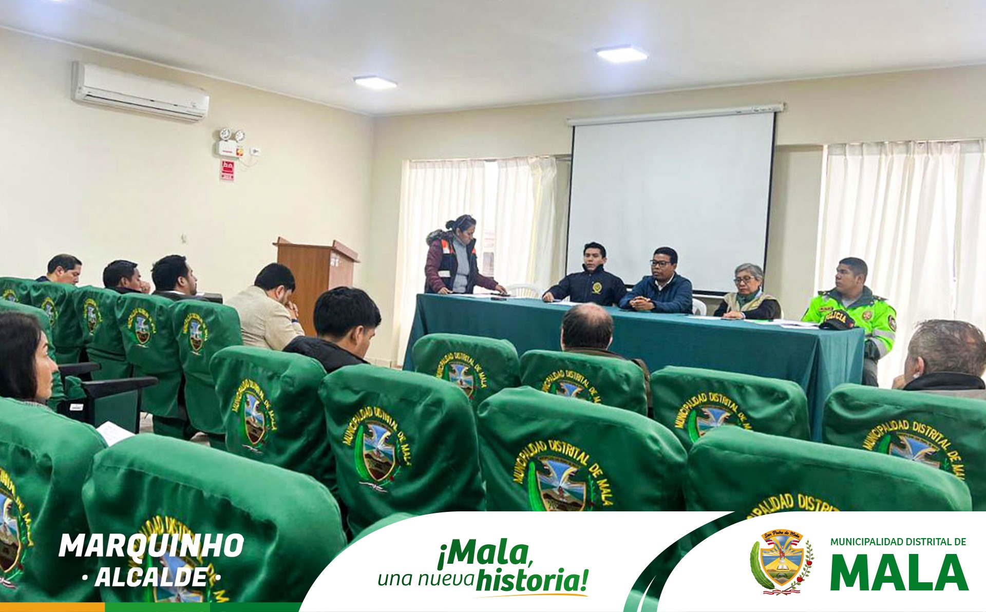 Reunión de Coordinación por Simulacro Multipeligro del 15 de Agosto del 2024