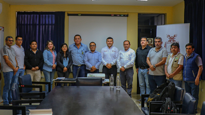El gerente ejecutivo sostuvo una reunión de autoridades municipales.