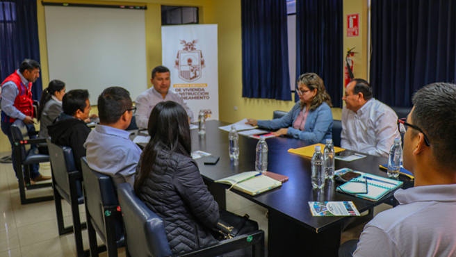El gerente ejecutivo sostuvo una reunión de autoridades municipales.