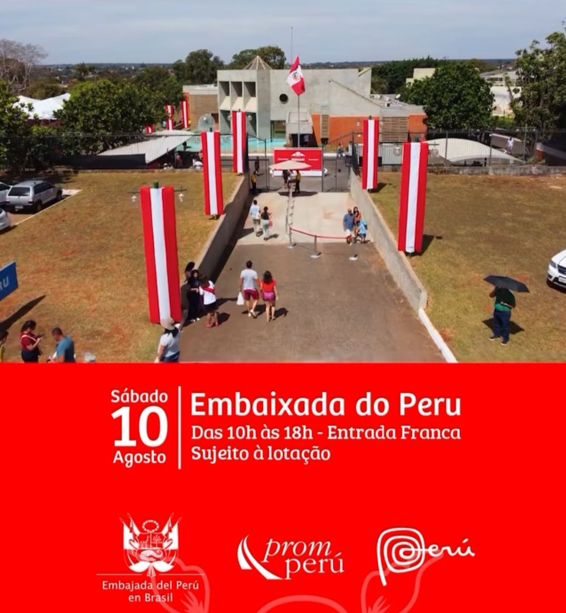 Arte de divulgação do festival peruano.
