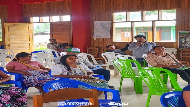 A travรฉs de taller de socializaciรณn con la poblaciรณn, se realizรณ la validaciรณn de diagnรณstico del plan urbano de Ticumpinia y Kitaparay
