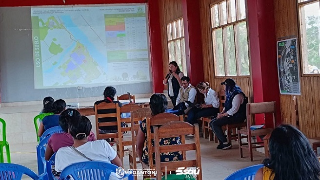 A travรฉs de taller de socializaciรณn con la poblaciรณn, se realizรณ la validaciรณn de diagnรณstico del plan urbano de Ticumpinia y Kitaparay