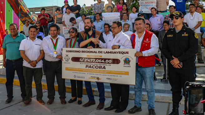 El Gobierno Regional visita Pacora.